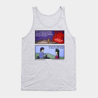 Heart attack Tank Top